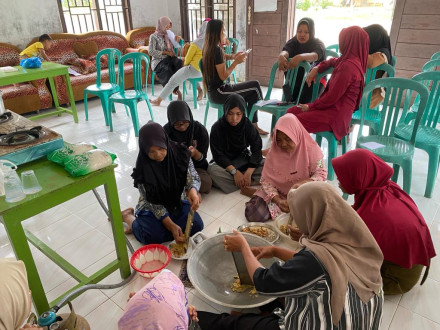 Pembuatan wedang jahe